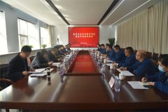 公安部装备财务局旃广宇一行莅临william英国中文官网参观指导